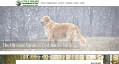 Desktop Screenshot of littlevillageresort.com